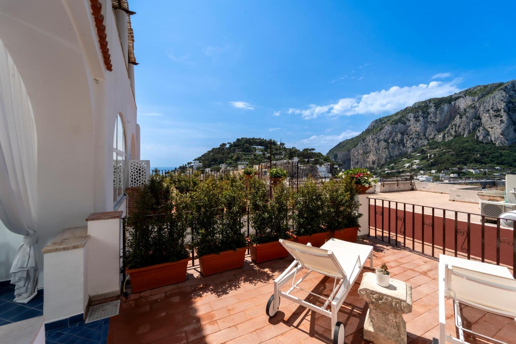 Ferienwohnung Sunbliss Capri Exterior foto