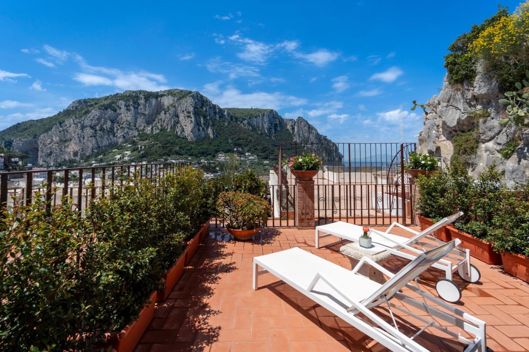 Ferienwohnung Sunbliss Capri Exterior foto