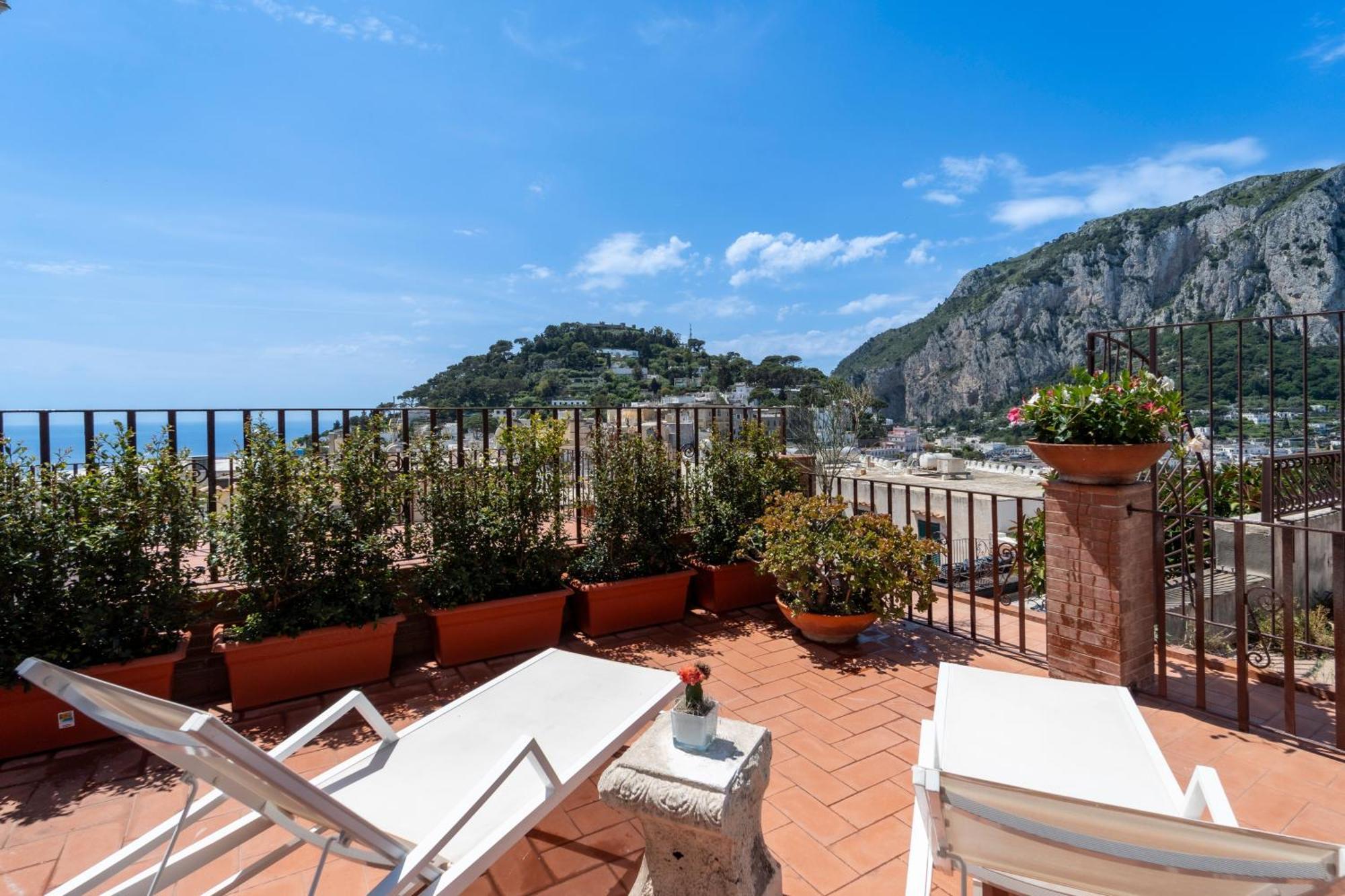 Ferienwohnung Sunbliss Capri Exterior foto